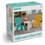 DOLU table with 2 chairs, 2617