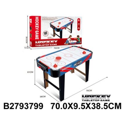 Air hockey table with legs Air hockey table with paddles and puck · 6+ years