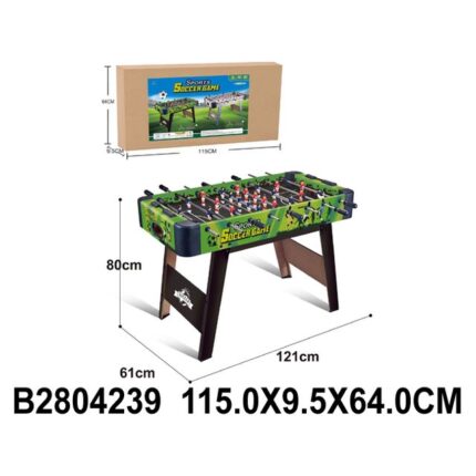 Foosball table with legs Classic table football for two players · 6+ yrs.