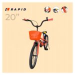 Bicycle 20 Rapid Police Orange