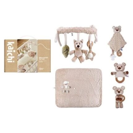 Baby gift set plush carousel with teddy bears