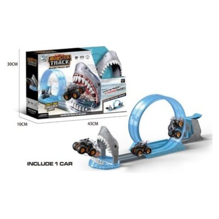 Стаза сет ајкула со лансер и количка