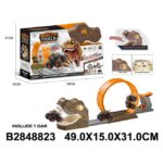 T-Rex Dinosaur Track Set with Light and Sound