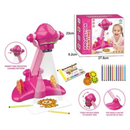 Projector for drawing with markers