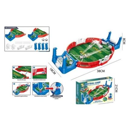 Mini football stadium game for two