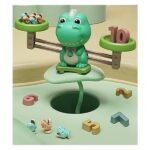 Dino scale math and fishing game