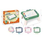 Magnetic drawing board with legs