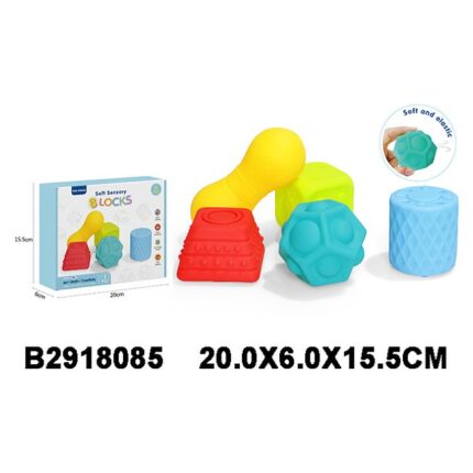 Soft sensory blocks for babies