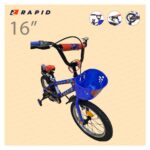 Biçikletë 16 Rapid Captain Speed Blu