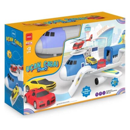 MGS Big Planes plane garage with ramp, 2 cars, 3961