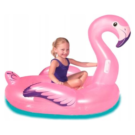 Lodër e fryrë për t'u hipur Bestway Flamingo, 127 x 127 cm
