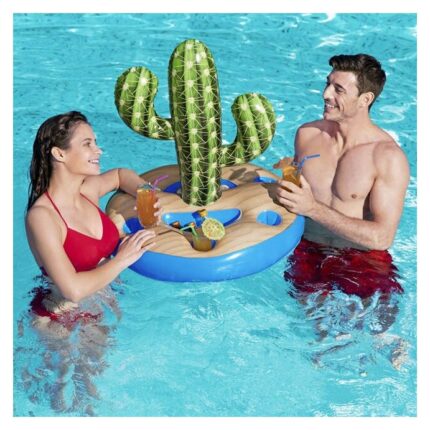 Bestway плутачки држач за пијалак Кактус, 94 x 70 см
