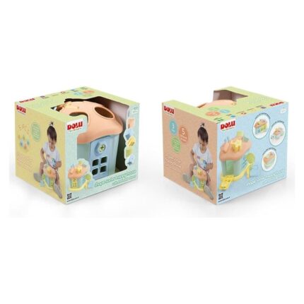 Dolu Full Adorable Shape Sorting House – shtëpiz klasifikuese format me derë që mbyllet
