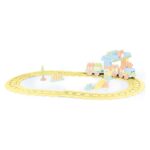 DOLU train with track, 58 pieces, 224 cm, 5221