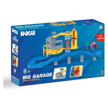 DOLU multi-level garage with spiral ramp, 2 vehicles, 5228