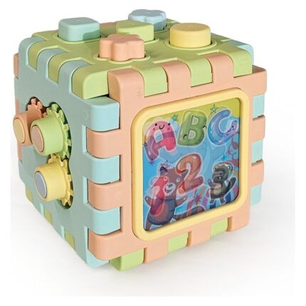 Kub edukativ dhe puzzle DOLU 2 në 1, 5292