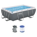 Bestway metal frame pool, 282 x 196 x 84 cm