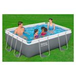 Bestway metal frame pool, 282 x 196 x 84 cm