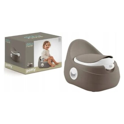 Dolu Karrige-vazo, gri