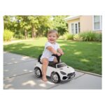 Kids' push ride-on car Dolu Ride On Car, white