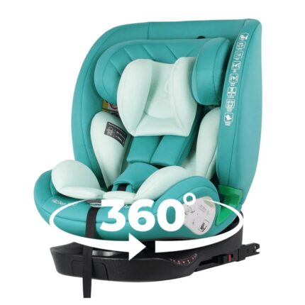 Baby Mascot Автоседиште Guardian GBD18 i-Size 360° со ISOFIX, 40–150 cm, тиркизно