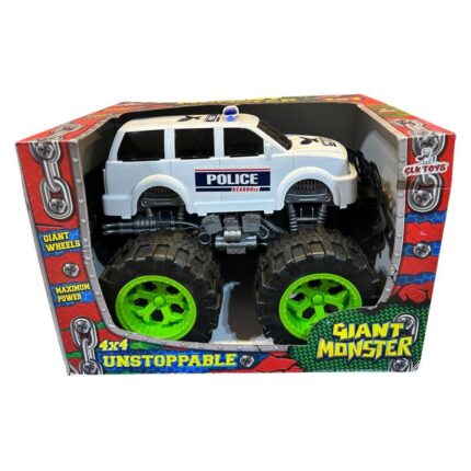 “Giant Monster” police jeep White police jeep with big tires · 3+ yrs.