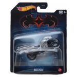 HOT WHEELS Колекционерски модел Batman Batcycle 1:50 Premium, црн, DKL20