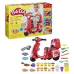 PLAY-DOH Скутер за достава на пица со пластелин, црвен, F8803