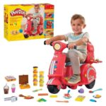 PLAY-DOH Скутер за достава на пица со пластелин, црвен, F8803