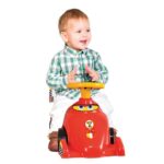 Dede Гуралка болид Формула 1 со простор за играчки, црвена – слика 3