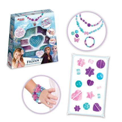 Dede Сет монистри Frozen за ѓердани и нараквици, голема кутија – слика 2