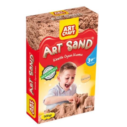 Art Craft Кинетички песок Art Sand 500 g, природна боја на песок – слика 2