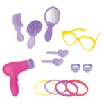 Dede Козметички сет Barbie во чантичка со рачка, розов – слика 3