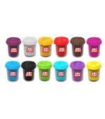 Art Craft Пластелин сет Автобус, 12 × 56 g во 12 бои – слика 2