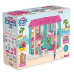 Dede Куќа за кукли Mila Ocean House на 2 ката, со кукла и мебел – слика 2
