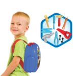 Dede Сет детски алат Paw Patrol во ранец-работна маса, 12 делови – слика 4