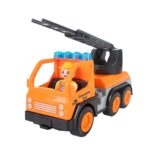 Pilsan Градежно возило Double Blocks со 2 фигури и алати (асортиман модели) – слика 5