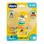 Chicco Тропалка жирафа Gilby со шарени прстени, 3–18 месеци – слика 3