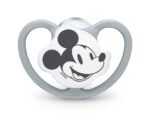 NUK Силиконска цуцла лажалка Space Disney Mickey Mouse, 18–36 месеци, 2 парчиња – слика 3