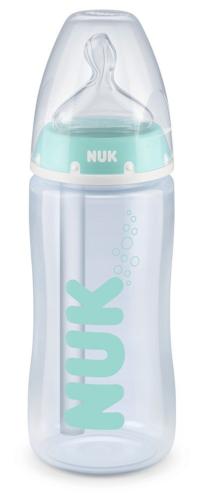 NUK Шише за бебе First Choice+ Anti-Colic Professional, 300 ml, 0–6 месеци NUK Шише за бебе First Choice+ Anti-Colic Professional, 300 ml, 0–6 месеци