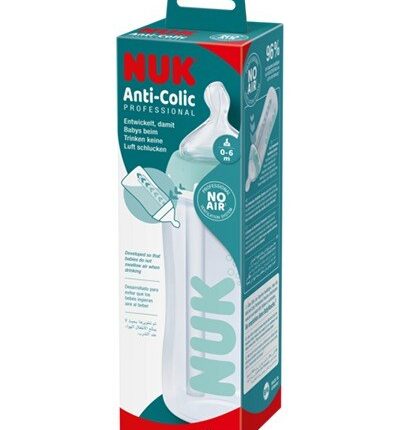 NUK Шише за бебе First Choice+ Anti-Colic Professional, 300 ml, 0–6 месеци – слика 2