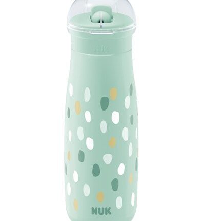 NUK Mini-Me Flip Шише за пиење 450 ml со капаче 2 во 1, 12+ месеци