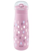 NUK Mini-Me Flip Шише за пиење 450 ml со капаче 2 во 1, 12+ месеци – слика 2