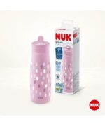 NUK Mini-Me Flip Шише за пиење 450 ml со капаче 2 во 1, 12+ месеци – слика 4