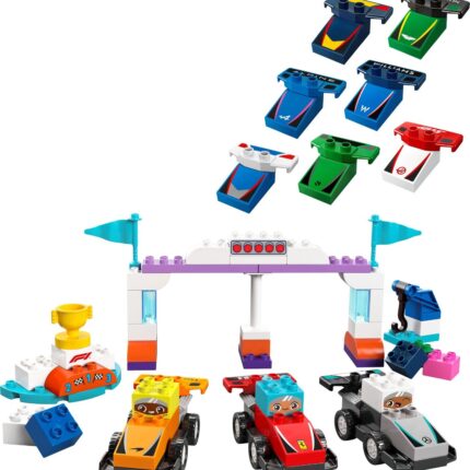 LEGO® DUPLO® F1 тимски тркачки болиди и возачи (10445)