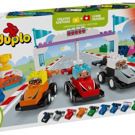 LEGO® DUPLO® F1 тимски тркачки болиди и возачи (10445) – слика 2
