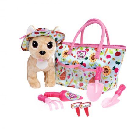 Simba Плишано куче ChiChi LOVE Happy Gardening со градинарски сет, 20 cm