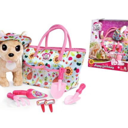 Simba Плишано куче ChiChi LOVE Happy Gardening со градинарски сет, 20 cm – слика 2
