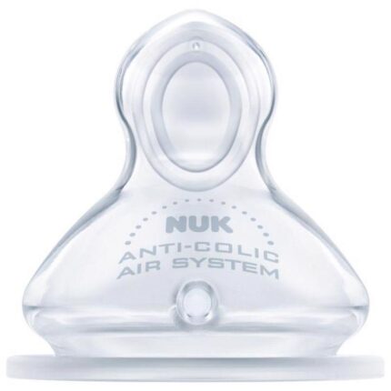 NUK Силиконска цуцла за шише First Choice+, 0–6 месеци, отвор M – слика 2