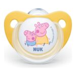 NUK Силиконска цуцла лажалка Peppa Pig, 6–18 месеци, 1 парче (асортиман) – слика 3